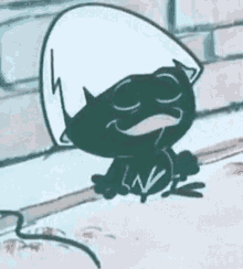 Gif animé Caliméro danseur